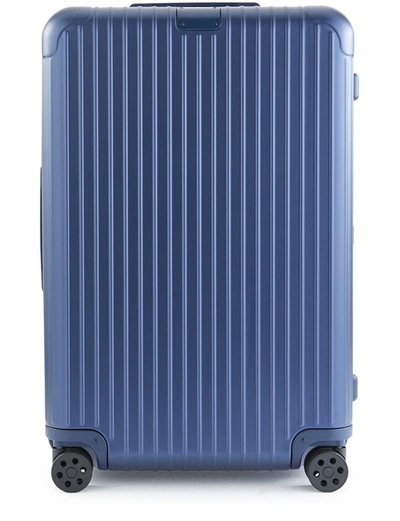 Rimowa Essential Check-in L Suitcase In Matte Blue