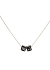 MARC JACOBS THE TOY BLOCKS PENDANT NECKLACE,M0015954/40