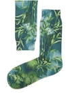 VERSACE JUNGLE PRINT SOCKS,VER37E38MUL