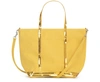 VANESSA BRUNO SMALL CANVAS AND SEQUINS CABAS TOTE BAG WITH DETACHABLE STRAP,0PVE01-V40435-213