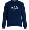 APC RUFUS SWEATSHIRT,APC783Y5NAV