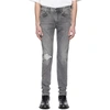 ACNE STUDIOS ACNE STUDIOS GREY PATCHED UP JEANS