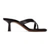 Neous Black Florae 55mm Heeled Sandals