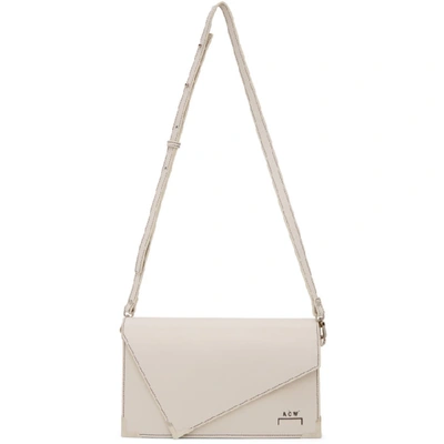 A-cold-wall* Off-white Leather Mies Clutch Bag In Mobe Moon B