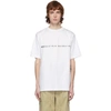 Xander Zhou White Script T-shirt In White
