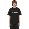 XANDER ZHOU XANDER ZHOU BLACK 2020 T-SHIRT