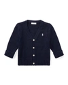 Ralph Lauren Kids' Boys' Combed Cotton Sweater - Baby In Navy