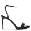 CHRISTIAN LOUBOUTIN LOUBI QUEEN 100 BLACK SANDALS,CL16535S