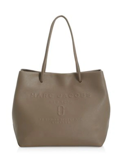 Marc Jacobs Women's Coated Leather Tote In Soil