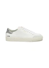 AXEL ARIGATO 'CLEAN 90' GLITTER TAB CONTRAST TONGUE LEATHER SNEAKERS