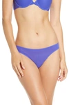 On Gossamer 'hip-g' Mesh Thong In Royal Blue