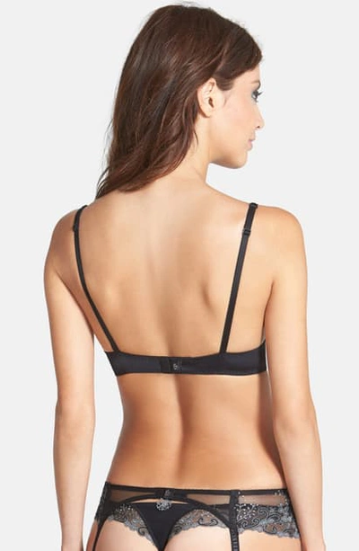 Simone Perele Delice Embroidered Thong In Moonlight