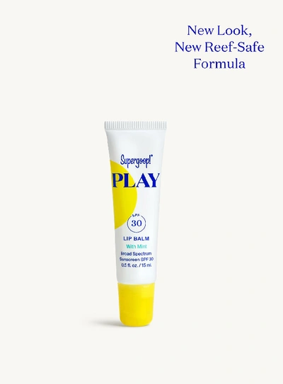 SUPERGOOP PLAY LIP BALM SPF 30 SUNSCREEN MINT SUPERGOOP!,3393