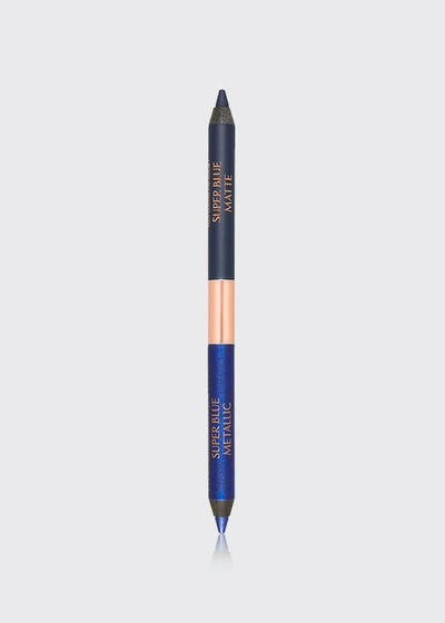 Charlotte Tilbury Eye Colour Magic Eyeliner Duo In Super Blue