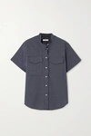 MATIN CHECKED COTTON-POPLIN SHIRT