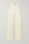 VANESSA BRUNO MOLLY LINEN-BLEND WIDE-LEG trousers