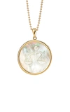 ASHLEY MCCORMICK WOMEN'S LIBRA 18K GOLD PENDANT,817465