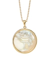 ASHLEY MCCORMICK WOMEN'S SCORPIO 18K GOLD PENDANT,817466