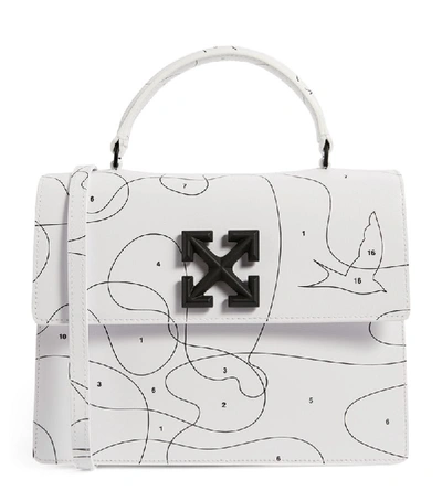Off-white Jitney 2.8 Puzzle Shoulder Bag In White