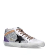 GOLDEN GOOSE MID STAR EMBELLISHED SNEAKERS,15304477