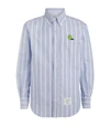 THOM BROWNE TENNIS BALL STRIPED SHIRT,15307770