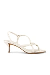 3.1 Phillip Lim Louise Leather Slingback Sandals In Ivory