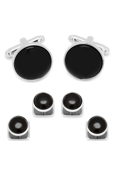 OX & BULL TRADING CO. CUFFLINKS, INC. OX AND BULL TRADING CO. STUD SET,OB-ONX-SS