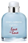 DOLCE & GABBANA LIGHT BLUE LOVE IS LOVE POUR HOMME EAU DE TOILETTE (LIMITED EDITION),31097500000