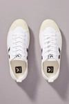 Veja + Net Sustain Nova Organic Cotton-canvas Sneakers In Black