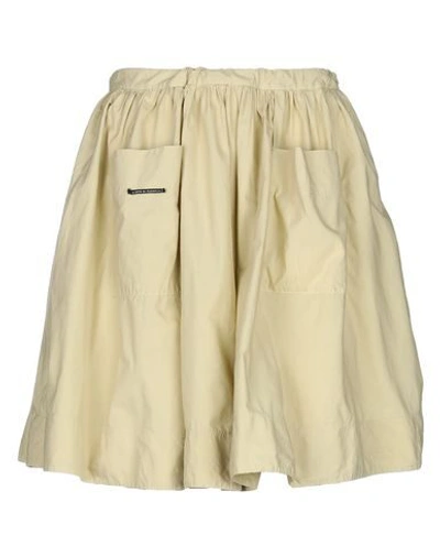 Album Di Famiglia Knee Length Skirt In Beige