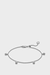 Monica Vinader Fiji Tiny Sterling Silver And Diamond Bracelet In Silver