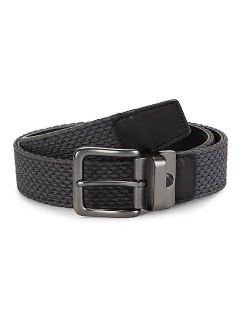 Nike G Flex Hybrid Reversible Belt In Dark Grey | ModeSens