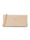 VALENTINO BY MARIO VALENTINO AJAH DOLLARO LEATHER WALLET-ON-CHAIN,0400011169369