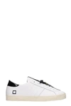 DATE HILL LOW SPLIT SNEAKERS IN WHITE LEATHER,11332076