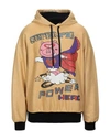Dolce & Gabbana Gold Pig Of The Year Hooded Sweater In Yellow