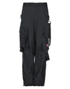 Off-white Man Pants Black Size 28 Polyamide In Black