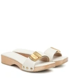 Jacquemus Les Sandales Tatanes Leather Sandals In White