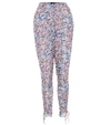 ISABEL MARANT SERIDO FLORAL STRETCH-JERSEY PANTS,P00458581