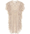 ISABEL MARANT ZANETTI CROCHETED COTTON MINIDRESS,P00458589