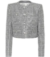 ALESSANDRA RICH SEQUINED JACQUARD JACKET,P00462708