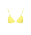 Jade Swim Via String Bikini Top In Yellow