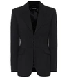 MUGLER VIRGIN WOOL BLAZER,P00467874