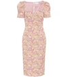 REBECCA VALLANCE STELLA FLORAL MIDI DRESS,P00468168