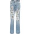 GIVENCHY HIGH-RISE STRAIGHT JEANS,P00469444