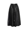 GIVENCHY LEATHER MAXI SKIRT,P00469447