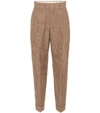 CHLOÉ VIRGIN WOOL HIGH-RISE PANTS,P00469801