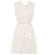 CHLOÉ FLORAL SILK-GEORGETTE MINIDRESS,P00469849