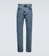 MAISON MARGIELA BELTED RELAXED-FIT JEANS,P00453154