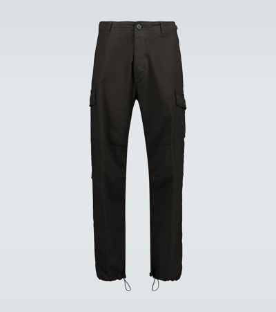 Aries Cargo Trousers In Black