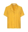 SAMSOE & SAMSOE Joni Short Sleeve Shirt in Honey